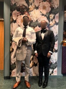 Tuxedo with 1 man